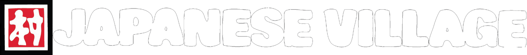 Japanese village logo